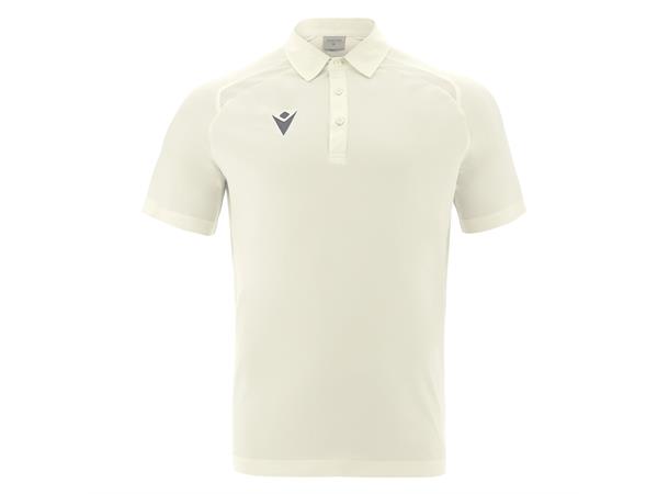 Hutton Shirt WHT M Teknisk polo - Unisex 