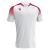 Alioth Shirt WHT/RED XXS Teknisk spillerdrakt i ECO-tekstil 