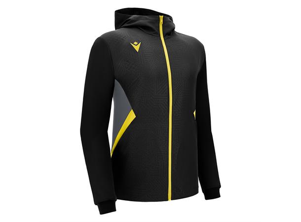 Tiamat Full Zip Hoody BLK/YEL 3XS Teknisk hettejakke - Unisex 