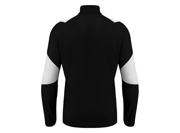 Izel Training 1/4 Zip Top BLK/WHT XS Teknisk treningsgenser - Unisex 