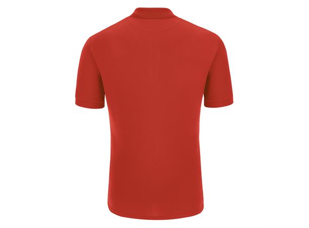 Rap Polo RED/WHT 3XS Teknisk poloskjorte - Unisex 