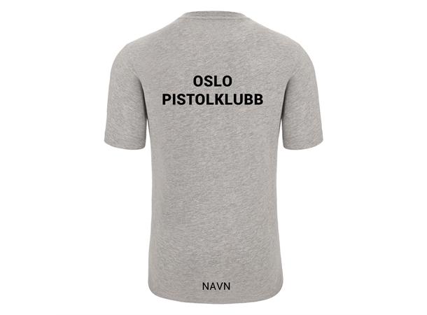 OsloPK Boost ECO grå Bomulls T-skjorte 